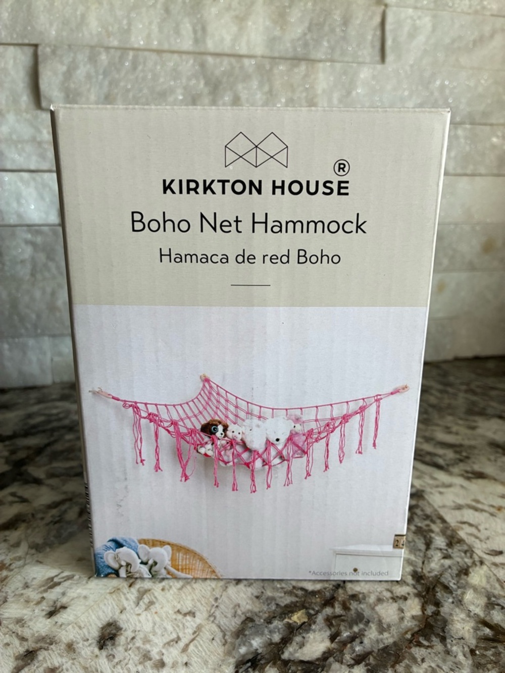 Boho Toy Hammock Kirkton House Pink Net